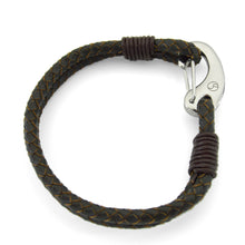 Brown Leather & Stainless Steel Hook