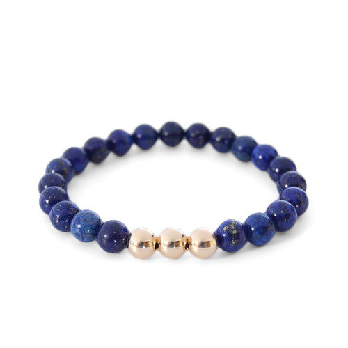 Blue lapis beads, healing stones bracelet, gold beads bracelet, beads bracelets, lapis lazuli beads, Jewel Paris